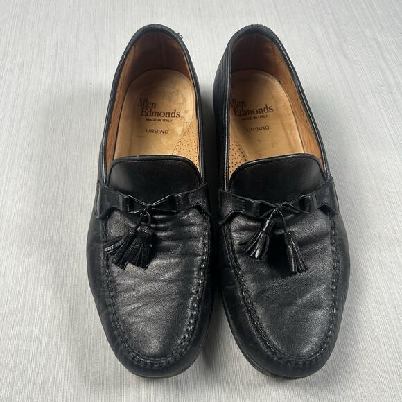 Allen Edmonds Urbino Loafers Men’s Size 10 Black Leather Dress Shoes 49190 07 52 main image 4